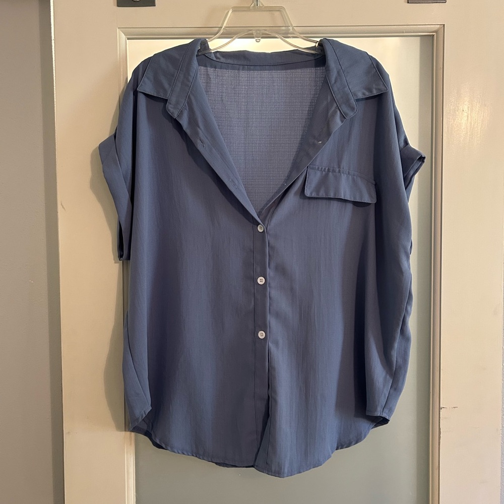 Blue Women's Top